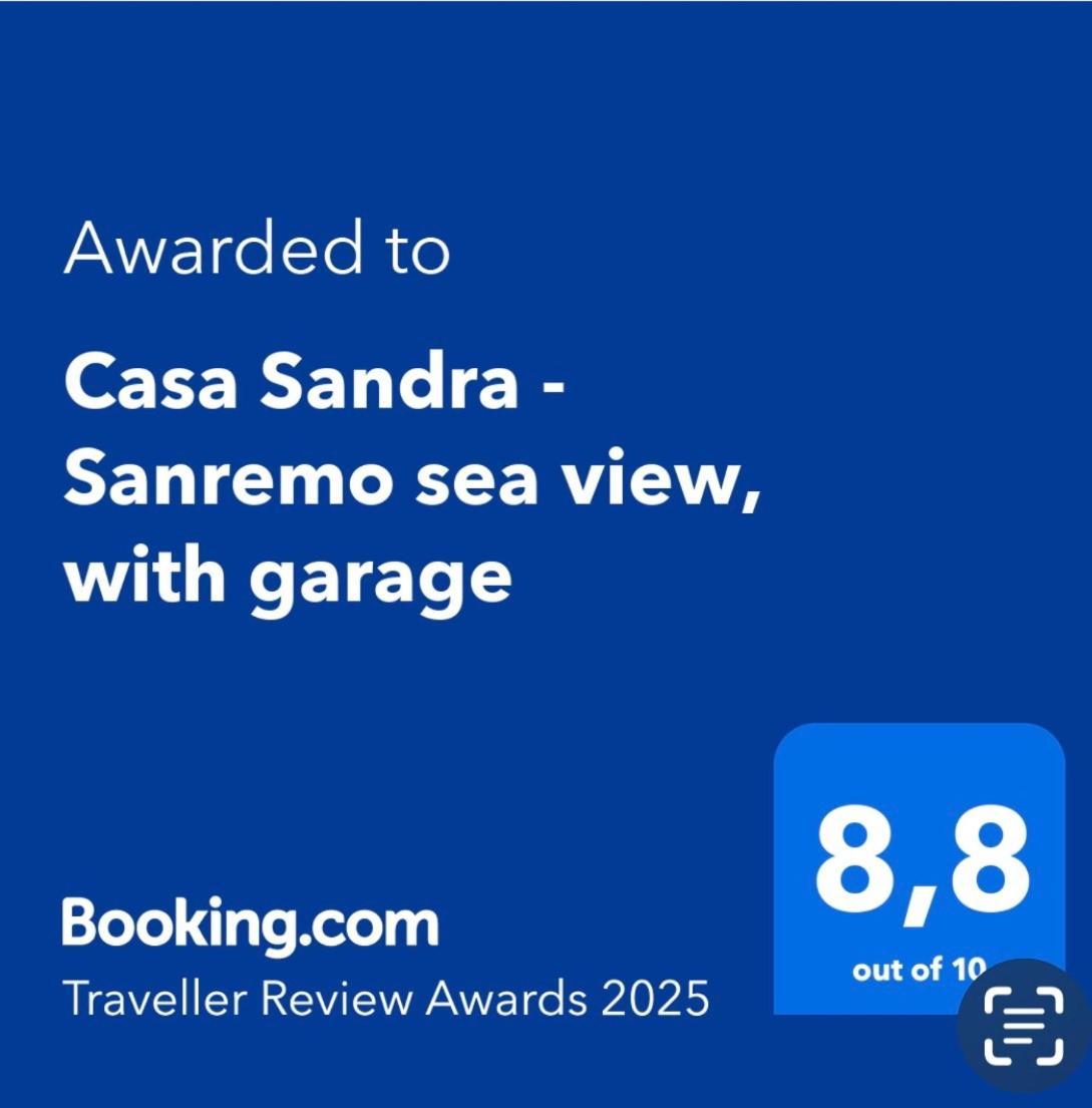 Casa Sandra - Sanremo Sea View, With Garage 외부 사진